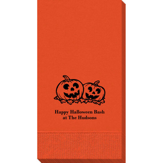 Patch of Pumpkins Guest Towels